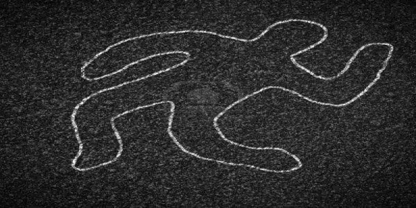 fatal accident chalk outline