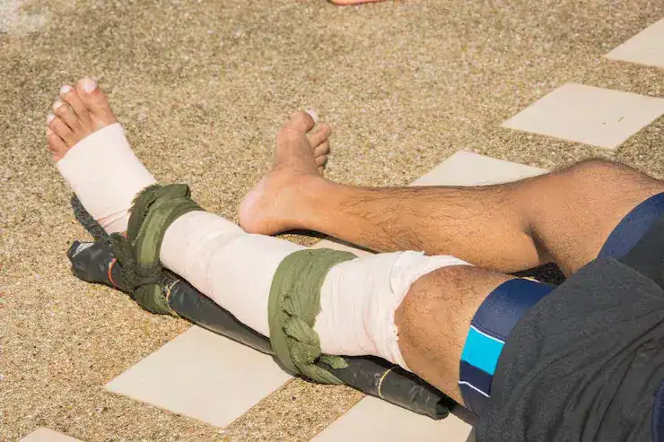 fall and slip injury