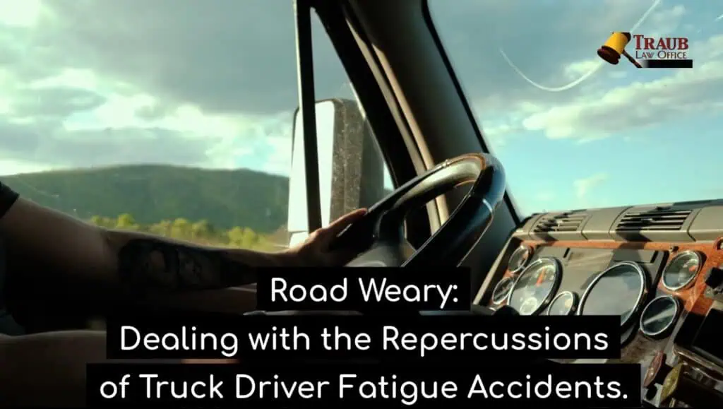 thumbnail for truck driver fatigue accidents video