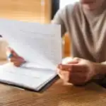 A man filing a workers' compensation claim for carpal tunnel syndrome.